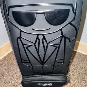 NWT Karl Lagerfeld Black Backpack/cross body.